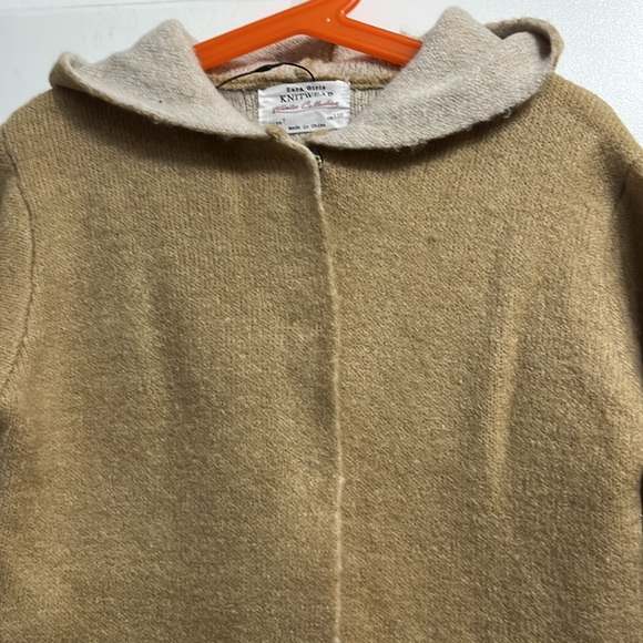 NWOT Zara Girls Knit Jacket - Picture 3 of 10